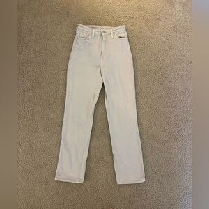 H&M Vintage Cream Denim Jeans